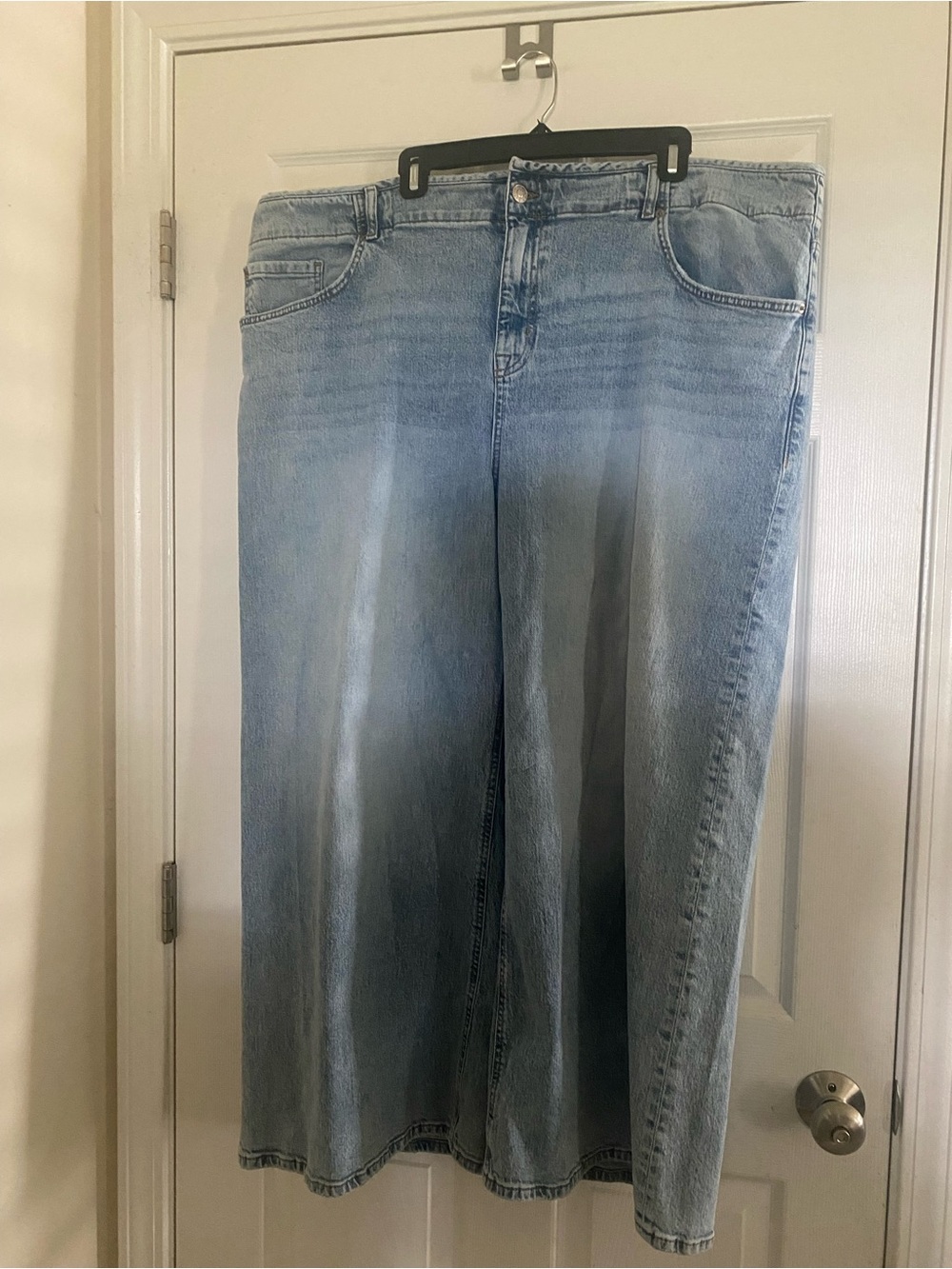 Torrid Baggy High Rise Light Wash Women’s Wide-Leg Jeans Plus Size 22S